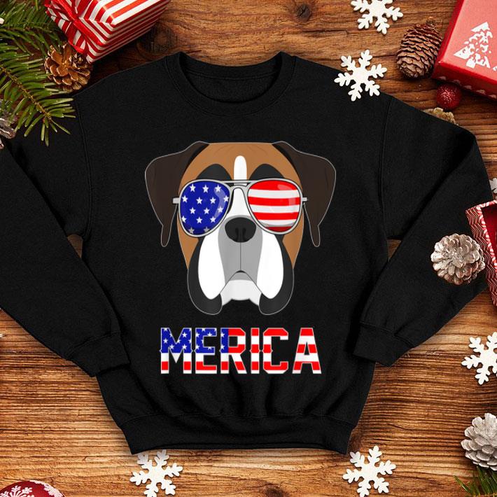 Merica Boxer 4th Of July Patriotic dog shirt 4 - Merica Boxer 4th Of July Patriotic dog shirt
