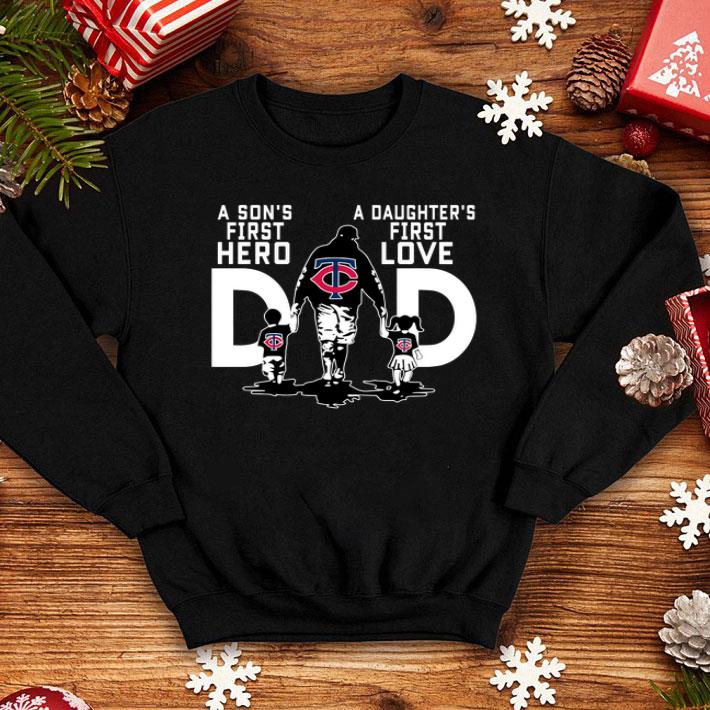 Minnesota Twins a Son s first hero a Daughter s first love shirt 4 - Minnesota Twins a Son’s first hero a Daughter’s first love shirt