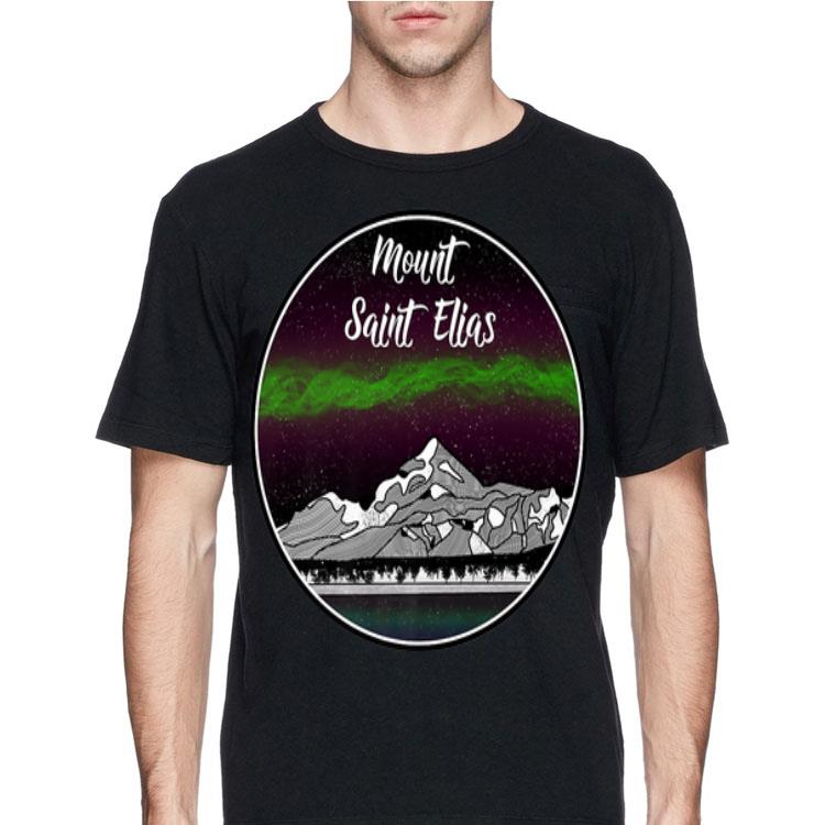 Mount Saint Elias Aurora Borealis Alaska shirt 4 - Mount Saint Elias Aurora Borealis Alaska shirt