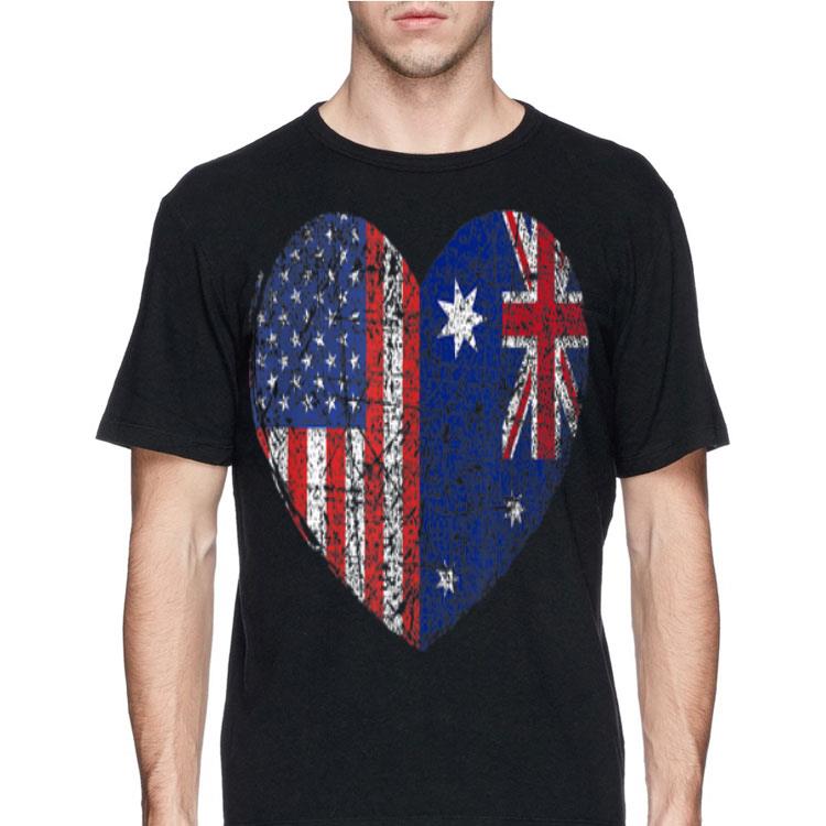 Usa Australia Heart Dual Citizenship shirt 4 - Usa Australia Heart Dual Citizenship shirt