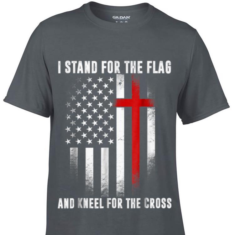 4th Of July Independence Day I Stand For The Flag And Kneel For The Cross Sweater 1 - 4th Of July Independence Day I Stand For The Flag And Kneel For The Cross Sweater