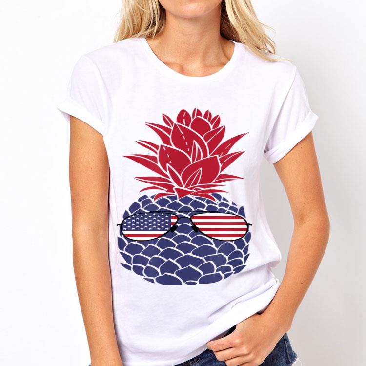American Flag Pineapple Sunglasses 4Th Of July shirt 4 - American Flag Pineapple Sunglasses 4Th Of July shirt