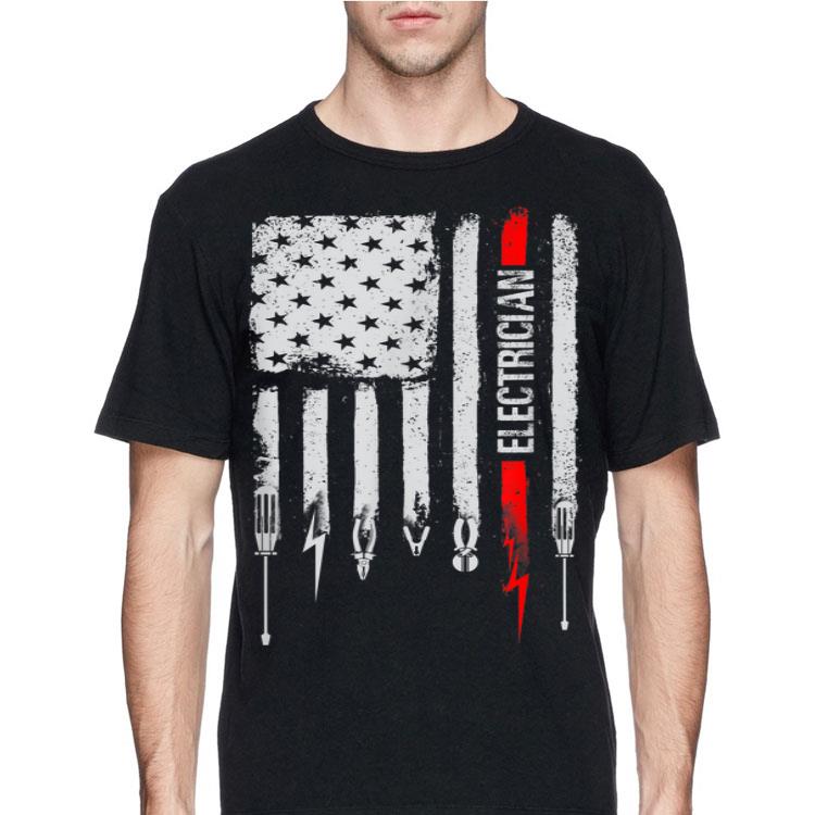 American Flag With Electrician Sunglass shirt 4 - American Flag With Electrician Sunglass shirt