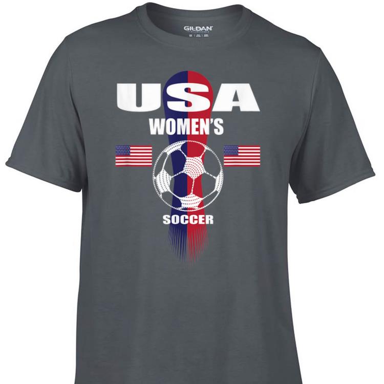 Awesome Woman United States Soccer Ball American Flag shirt 1 - Awesome Woman United States Soccer Ball American Flag shirt