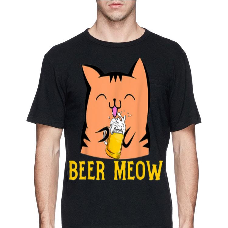 Beer Meow Cat Kitty Drinking Alcohol shirt 4 - Beer Meow Cat Kitty Drinking Alcohol shirt