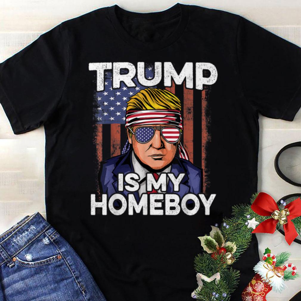 Best price Donald Trump Is My Homeboy Glasses Headband Usa Flag 4th Of July shirt 1 - Best price Donald Trump Is My Homeboy Glasses Headband Usa Flag 4th Of July shirt