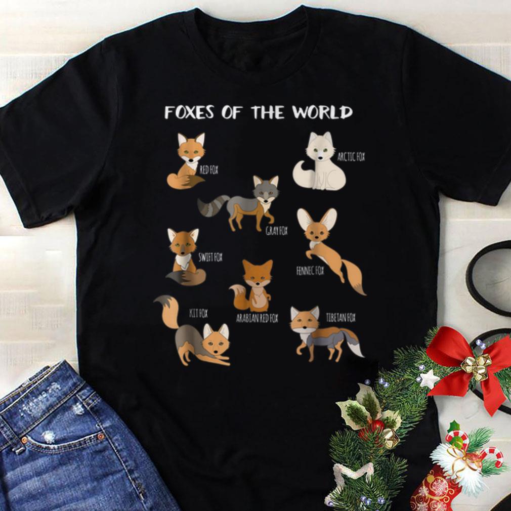 Best price Kind Of Foxes Of The World shirt 1 - Best price Kind Of Foxes Of The World shirt