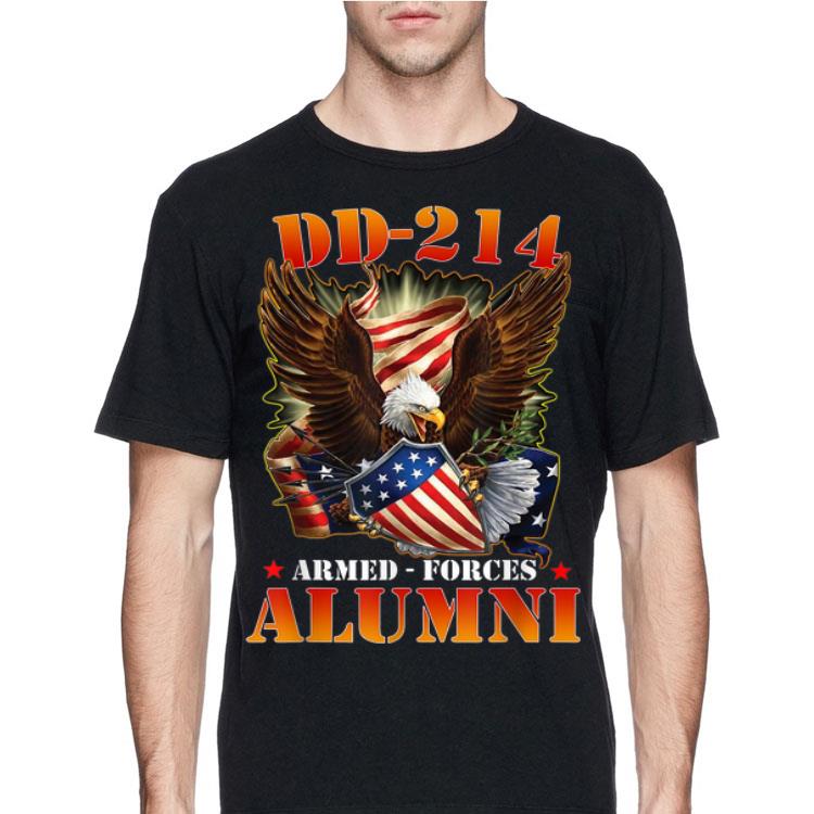 Dd 214 Us Armed Forces Alumni Usa Flag Eagle shirt 4 - Dd 214 Us Armed Forces Alumni Usa Flag Eagle shirt