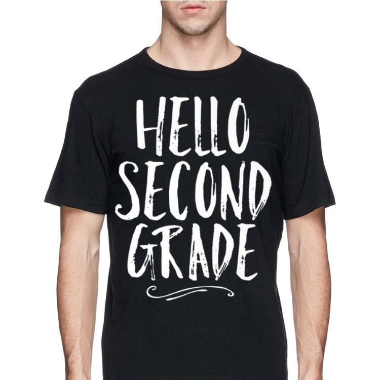 Hello Second Grade 2nd Back To School Student Teacher shirt 4 - Hello Second Grade 2nd Back To School Student Teacher shirt