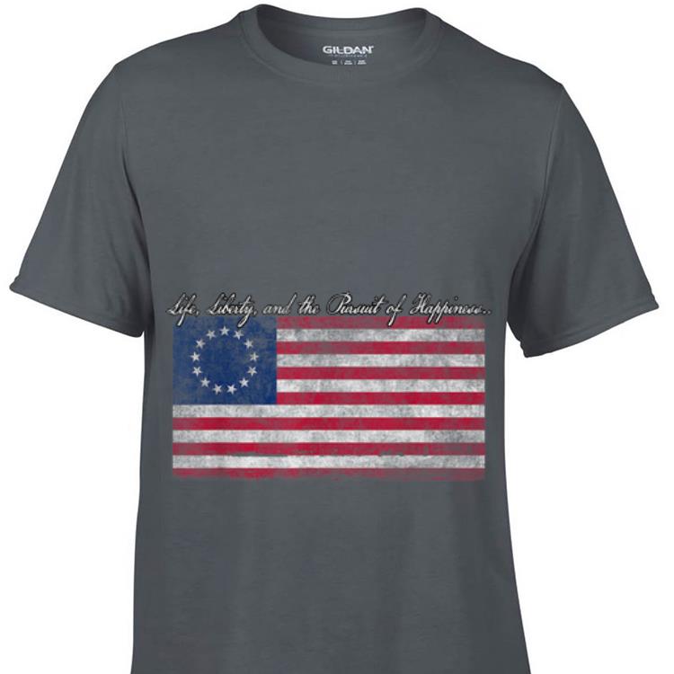 Life Liberty And The Pursuit Of Happiness Betsy Ross Flag sweater 1 - Life Liberty And The Pursuit Of Happiness Betsy Ross Flag sweater
