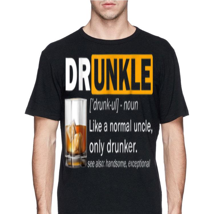 Mens DrunKle Drinking Uncle shirt 4 - Mens DrunKle Drinking Uncle shirt
