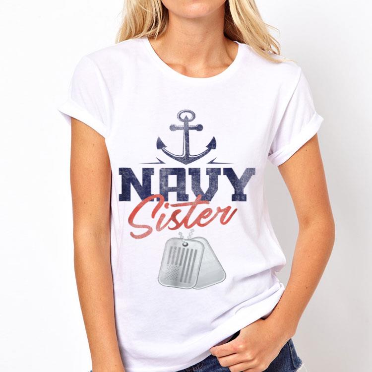 Proud Navy Sister US Military Family shirt 4 - Proud Navy Sister US Military Family shirt