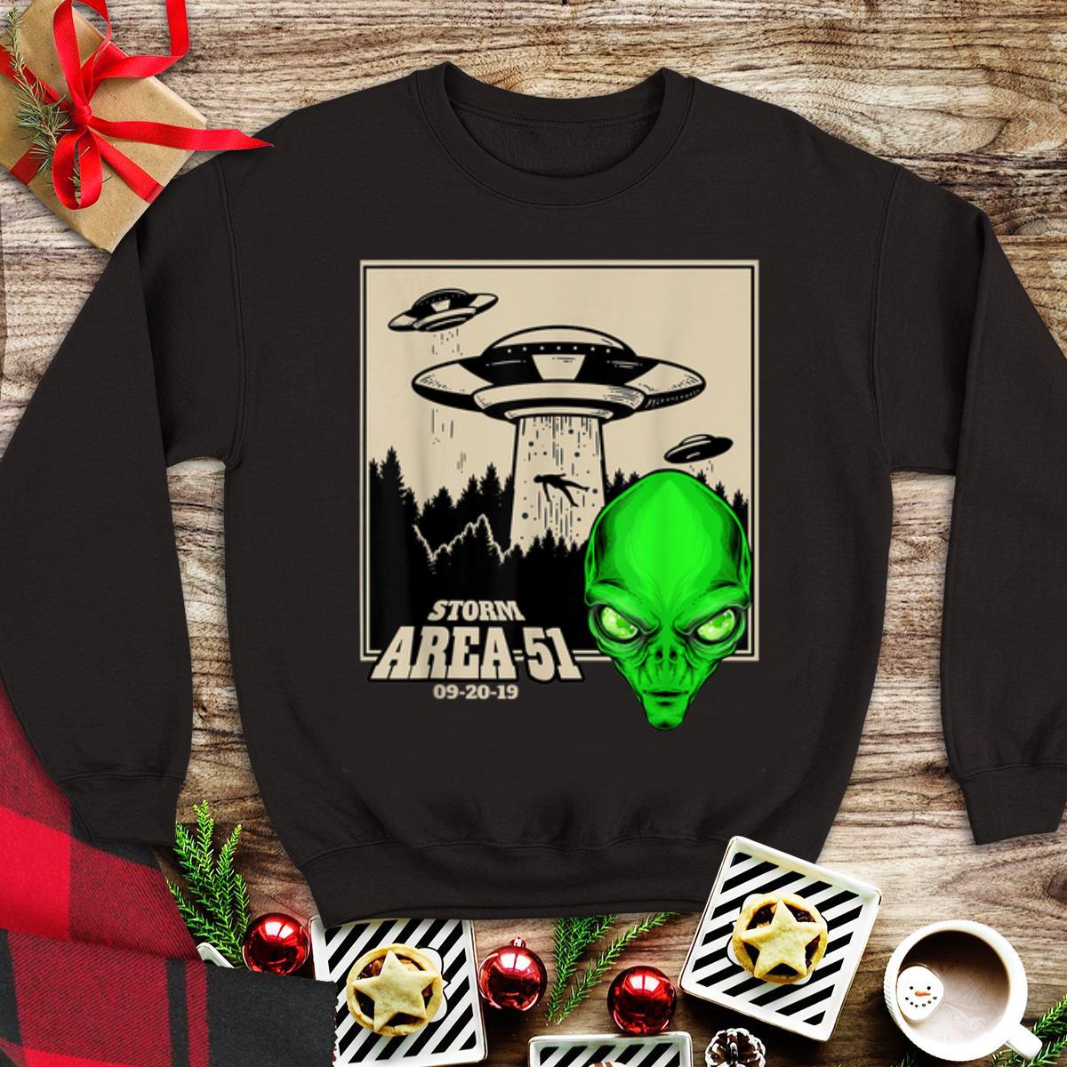 Storm area 51 Ufo And Alien Face tank top 1 1 - Storm area 51 Ufo And Alien Face tank top