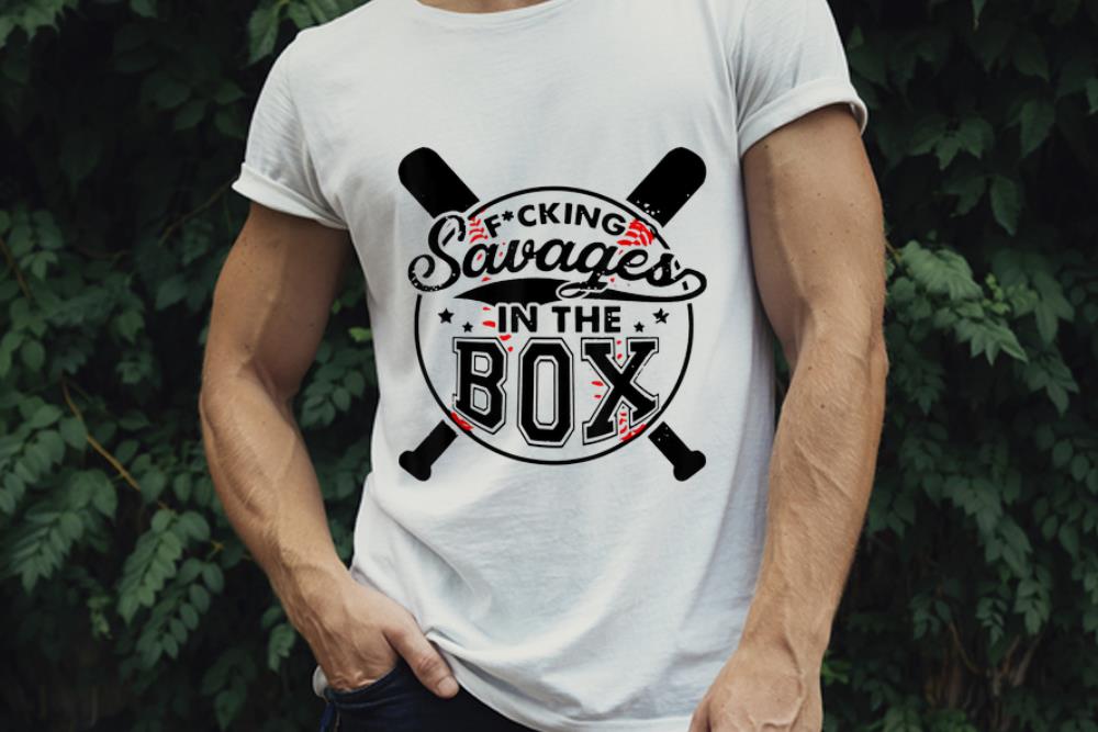 The Best Fucking Savages In That Box Baseball Bat shirt 1 - The Best Fucking Savages In That Box Baseball Bat shirt