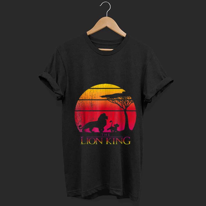 Wonderful Disney Lion King Vintage Sunset Mufasa And Simba shirt 1 - Wonderful Disney Lion King Vintage Sunset Mufasa And Simba shirt