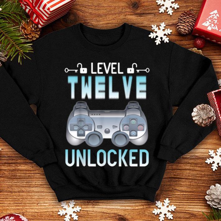 Awesome Birthday Gamer Boy Girl Level Twelve Unlocked Yrs Old shirt 4 - Awesome Birthday Gamer Boy Girl Level Twelve Unlocked Yrs Old shirt