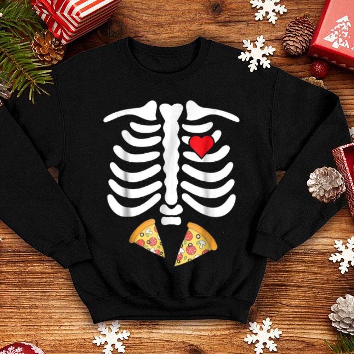 Awesome Halloween Skeleton Junk Food Belly Pizza shirt 4 - Awesome Halloween Skeleton Junk Food Belly Pizza shirt