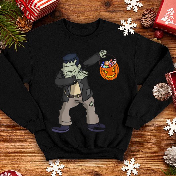 Awesome Happy Daboween Frankenstein Halloween Dabbing Trick shirt 4 - Awesome Happy Daboween Frankenstein Halloween Dabbing Trick shirt