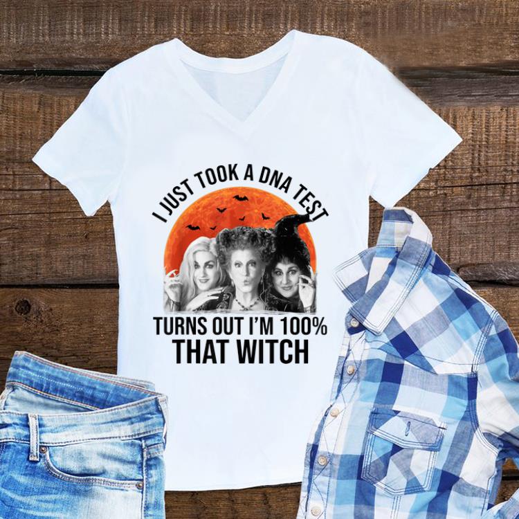 Awesome Hocus Pocus I Just Took A DNA Test Turns Out I m 100 That Witch shirt 1 - Awesome Hocus Pocus I Just Took A DNA Test Turns Out I'm 100% That Witch shirt