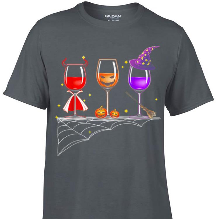 Awesome Wine Glass Of Witchcraft Halloween shirt 1 - Awesome Wine Glass Of Witchcraft Halloween shirt
