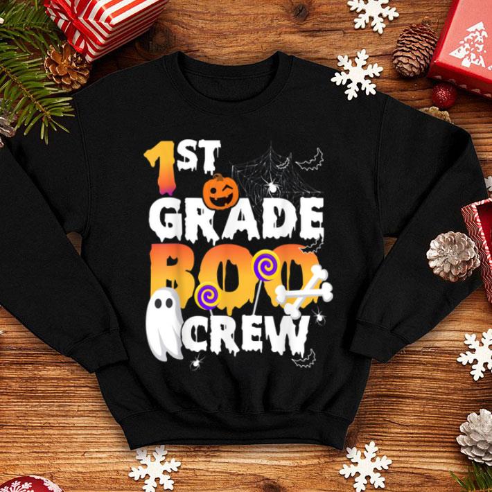 Funny 1st Grade Boo Crew Funny Halloween For Teachers shirt 4 - Funny 1st Grade Boo Crew Funny Halloween For Teachers shirt