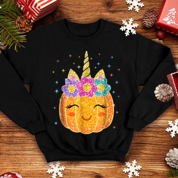 Funny Cute Unicorn Pumpkin Halloween Thanksgiving shirt 4 - Funny Cute Unicorn Pumpkin Halloween Thanksgiving shirt