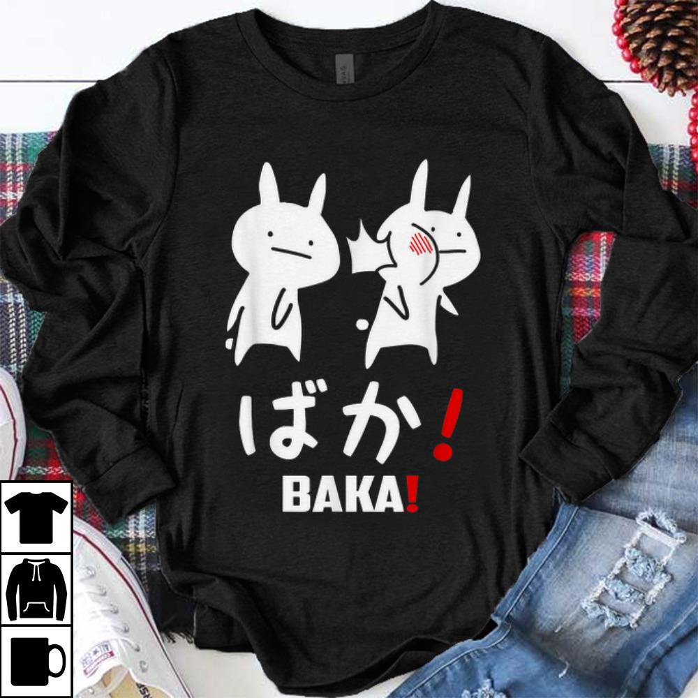 Funny Kawaii Neko Baka Japanese Word shirt 1 - Funny Kawaii Neko Baka Japanese Word shirt