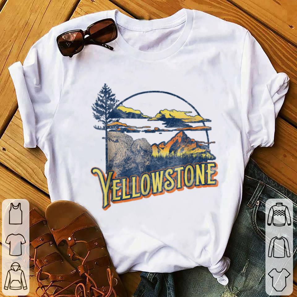 Funny Vintage Yellowstone National Park Retro shirt 1 - Funny Vintage Yellowstone National Park Retro shirt