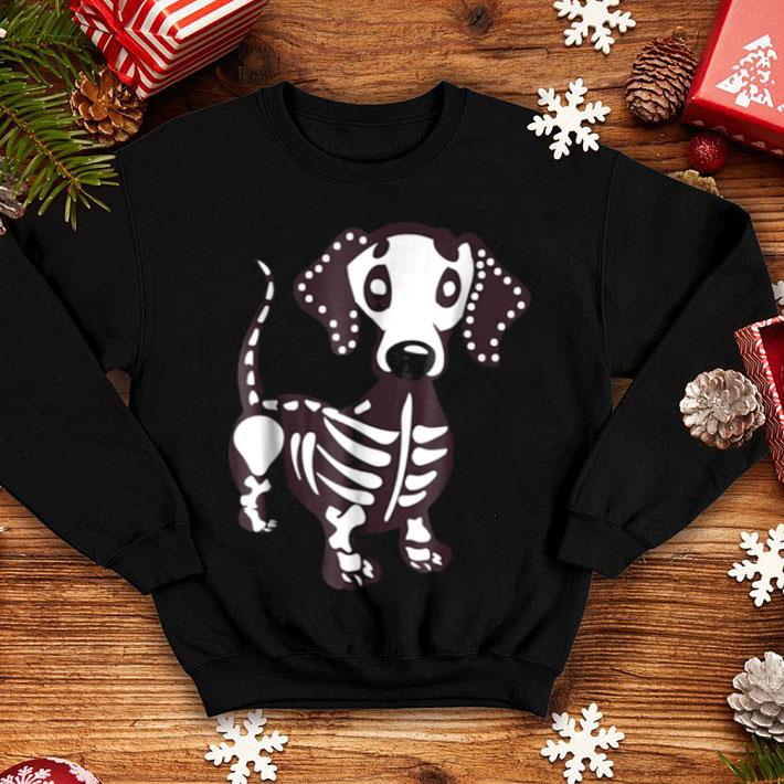 Nice Dachshund Skeleton Skull Funny Halloween Costume Gift shirt 4 - Nice Dachshund Skeleton Skull Funny Halloween Costume Gift shirt