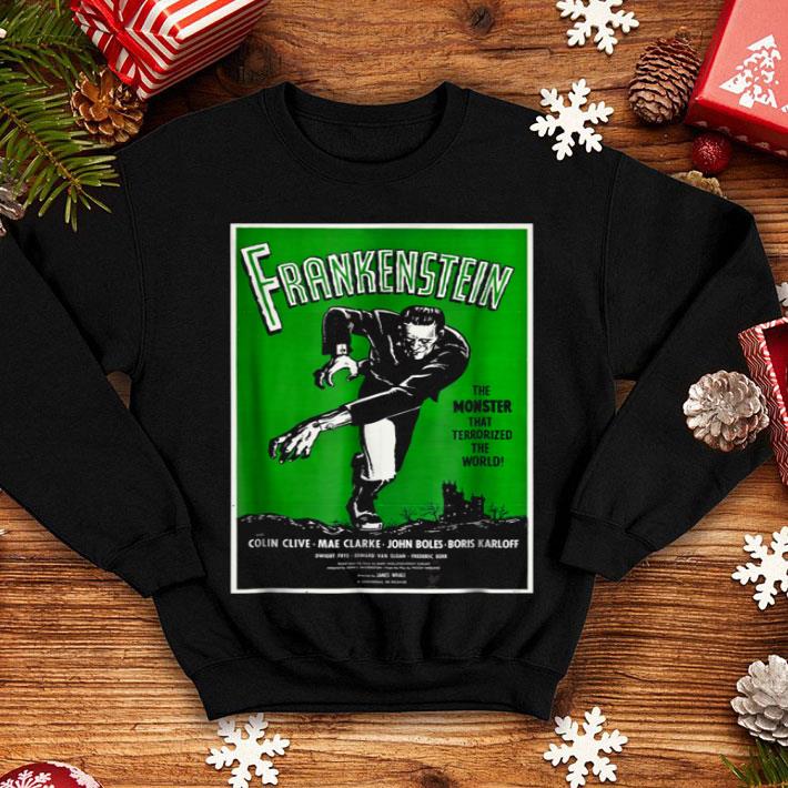 Nice Frankenstein Monster Vintage Movie Poster Halloween shirt 4 - Nice Frankenstein Monster Vintage Movie Poster Halloween shirt