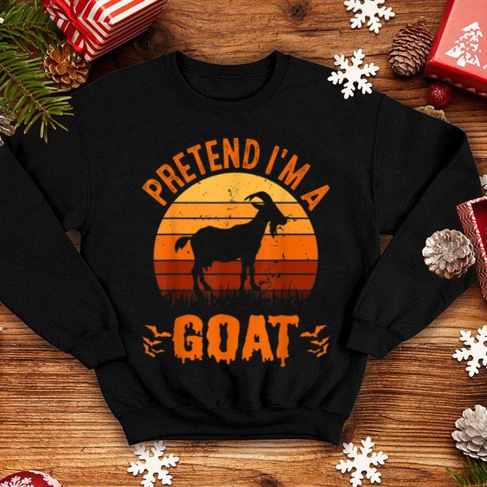 Nice Pretend I m A Goat Funny Halloween Costume Gift shirt 4 - Nice Pretend I'm A Goat Funny Halloween Costume Gift shirt