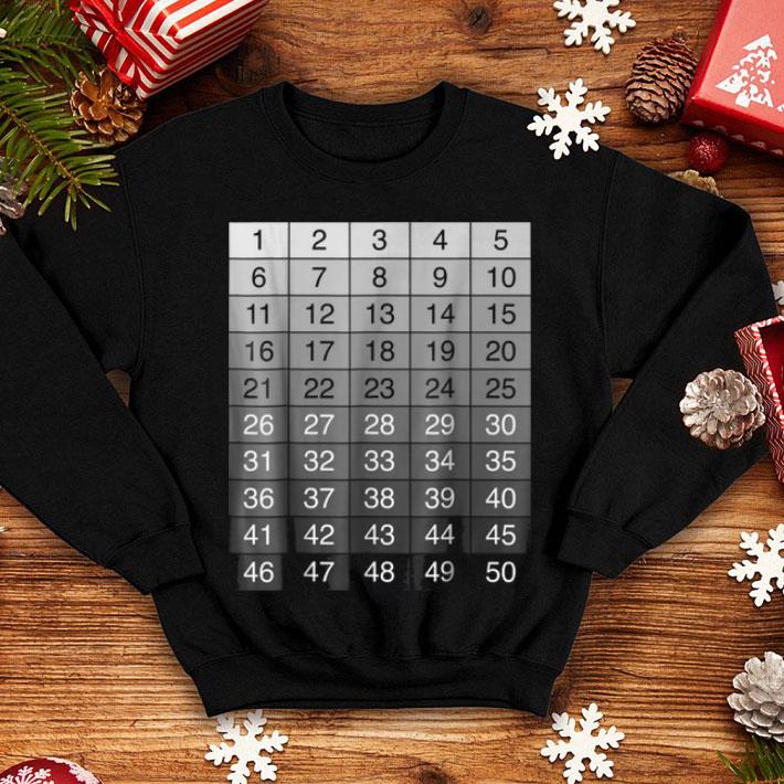 Original 50 Gray Boxes Halloween Costume Grey Shades Numbered shirt 4 - Original 50 Gray Boxes Halloween Costume Grey Shades Numbered shirt
