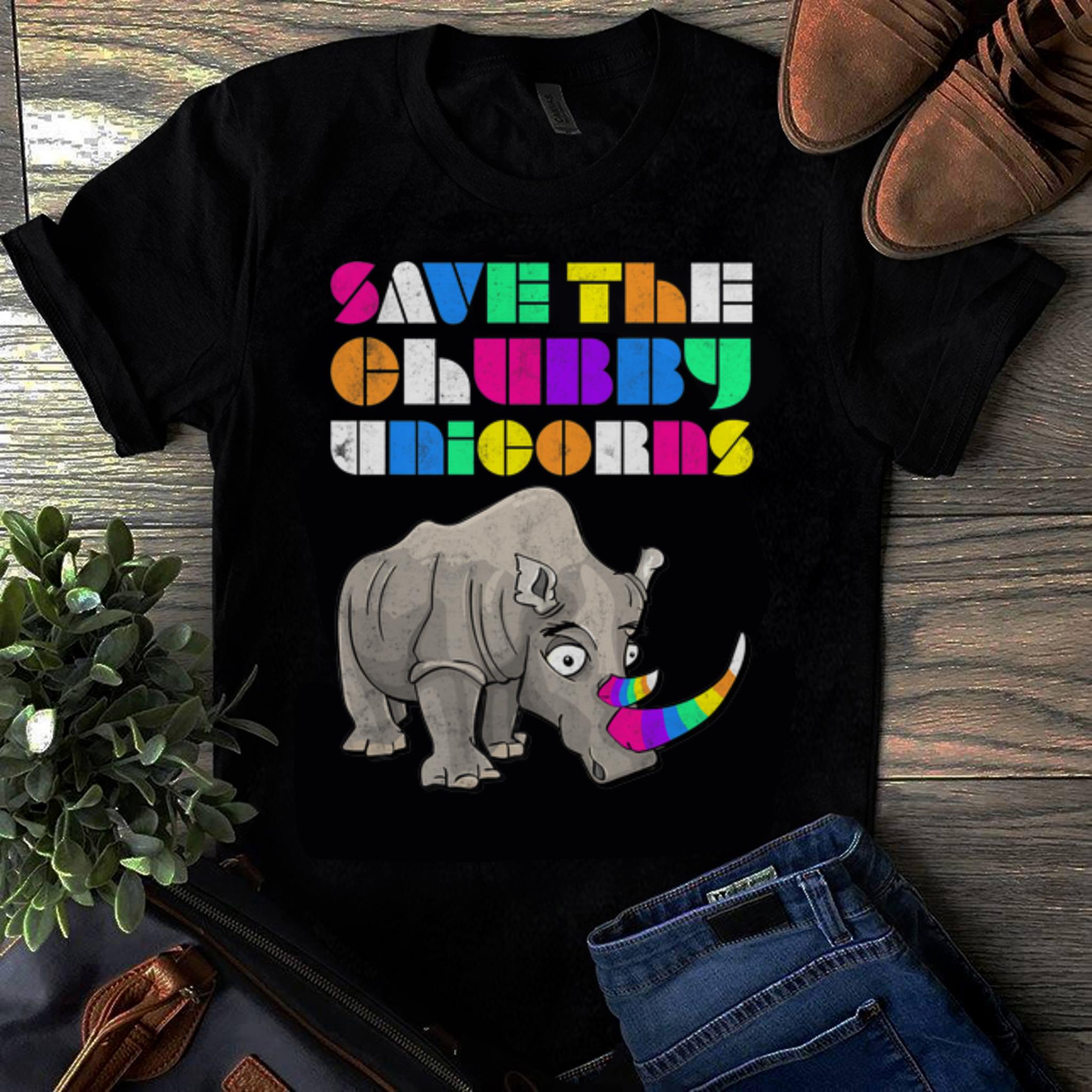 Original Save The Chubby Unicorns Rainbow shirt 1 - Original Save The Chubby Unicorns Rainbow shirt