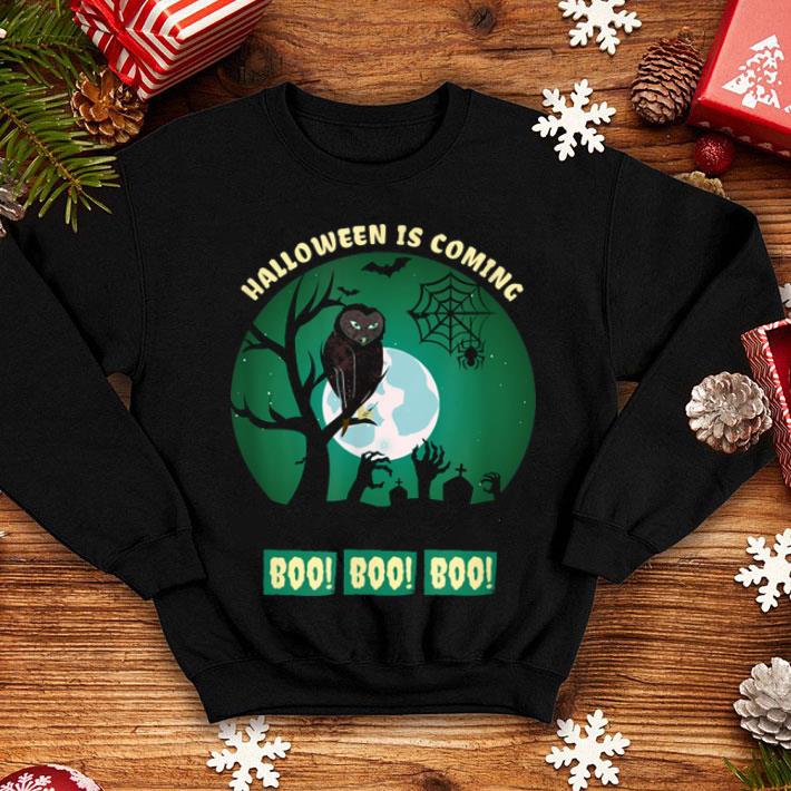 Top Halloween Is Coming Owl Moon Boo Boo Gift shirt 4 - Top Halloween Is Coming Owl Moon Boo Boo Gift shirt