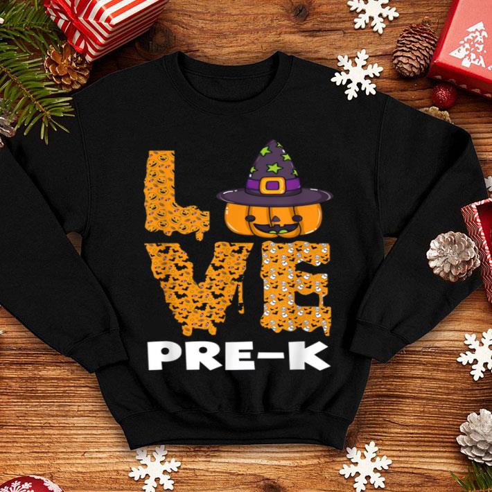 Awesome Halloween Pre k Hat Witch Pumpkin Teacher shirt 4 - Awesome Halloween Pre-k Hat Witch Pumpkin Teacher shirt