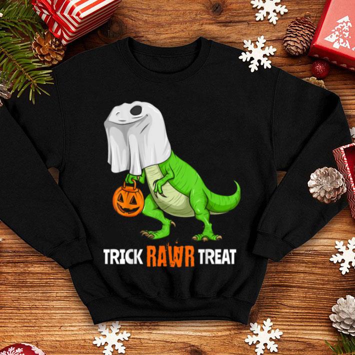 Awesome Halloween T Rex Dinosaur Ghost Trick Rawr Treat Funny Cute shirt 4 - Awesome Halloween T Rex Dinosaur Ghost Trick Rawr Treat Funny Cute shirt