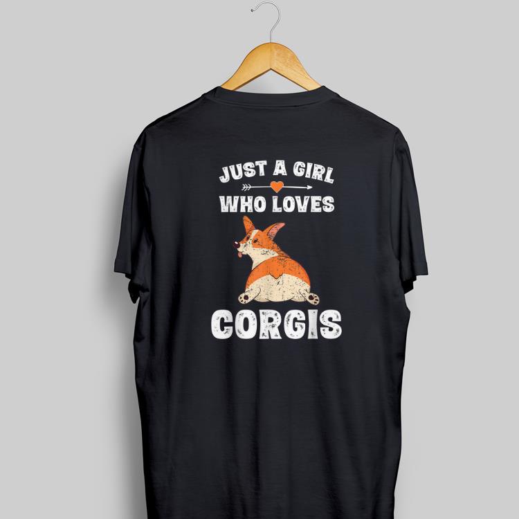 Awesome Just A Girl Who Loves Corgis shirt 1 - Awesome Just A Girl Who Loves Corgis shirt