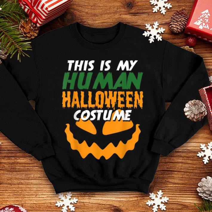 Funny Human Halloween Costume Dress Outfit Kids Adults Women shirt 4 - Funny Human Halloween Costume Dress Outfit Kids Adults Women shirt