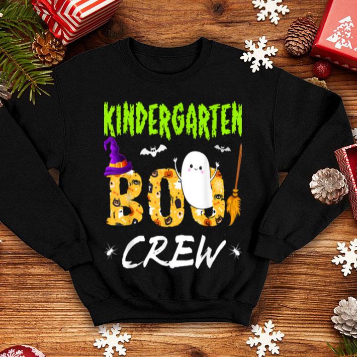 Funny Kindergarten Boo Crew Teacher Gift Halloween Costume shirt 4 - Funny Kindergarten Boo Crew Teacher Gift Halloween Costume shirt