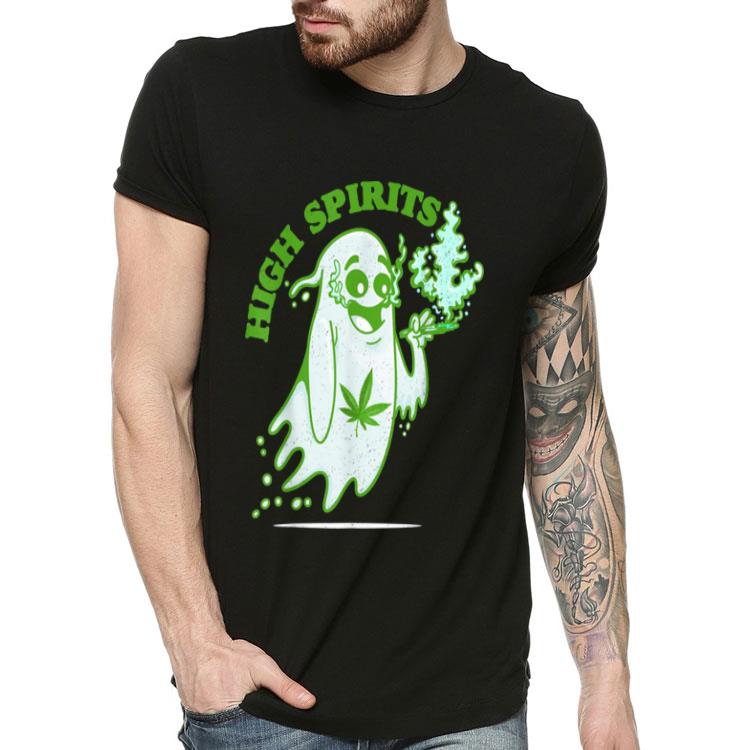 Halloween Marijuana Cannabis Ghost Design Weed Smokers shirt 4 - Halloween Marijuana Cannabis Ghost Design Weed Smokers shirt