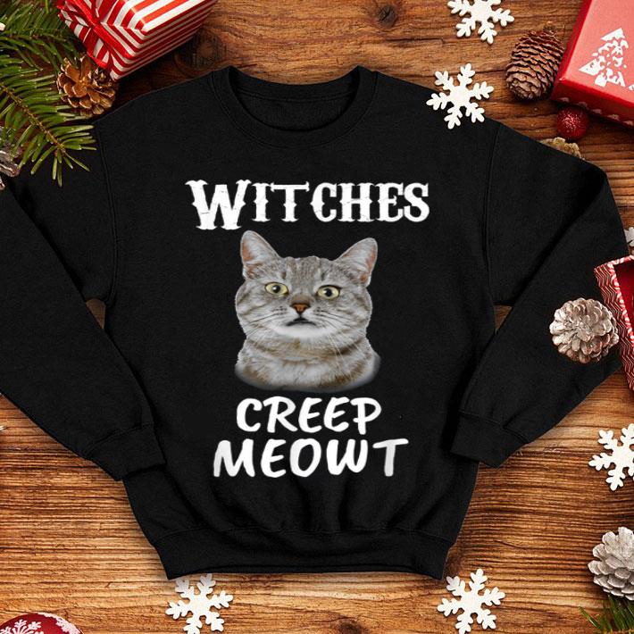 Halloween Trick Treat Cat Witches Creep Meowt shirt 4 - Halloween Trick Treat Cat Witches Creep Meowt shirt