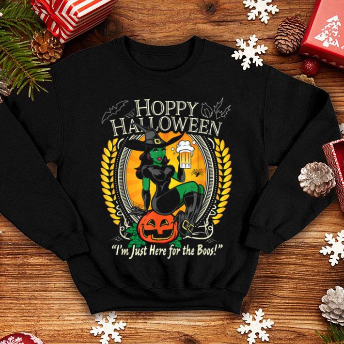 Hoppy Halloween Just Here For The Boos Beer Witch Server shirt 4 - Hoppy Halloween Just Here For The Boos Beer Witch Server shirt