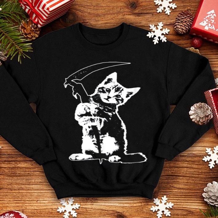 Hot Reaper Cat Halloween Lovers Pet shirt 4 - Hot Reaper Cat Halloween Lovers Pet shirt