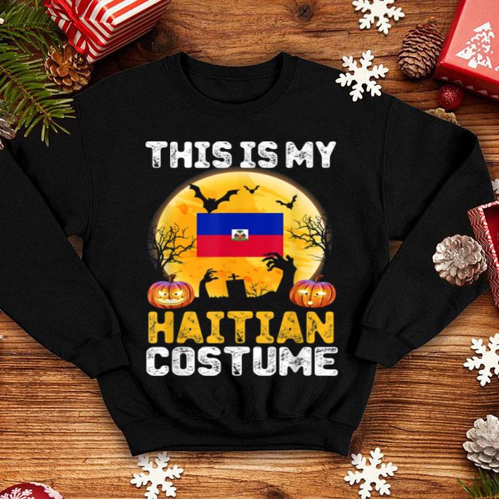 Nice This Is My Haitian Flag Costume Halloween Haiti shirt 4 - Nice This Is My Haitian Flag Costume Halloween Haiti shirt