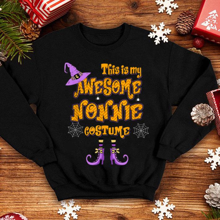 Official Halloween This Is My Awesome Nonnie Costume shirt 4 - Official Halloween This Is My Awesome Nonnie Costume shirt