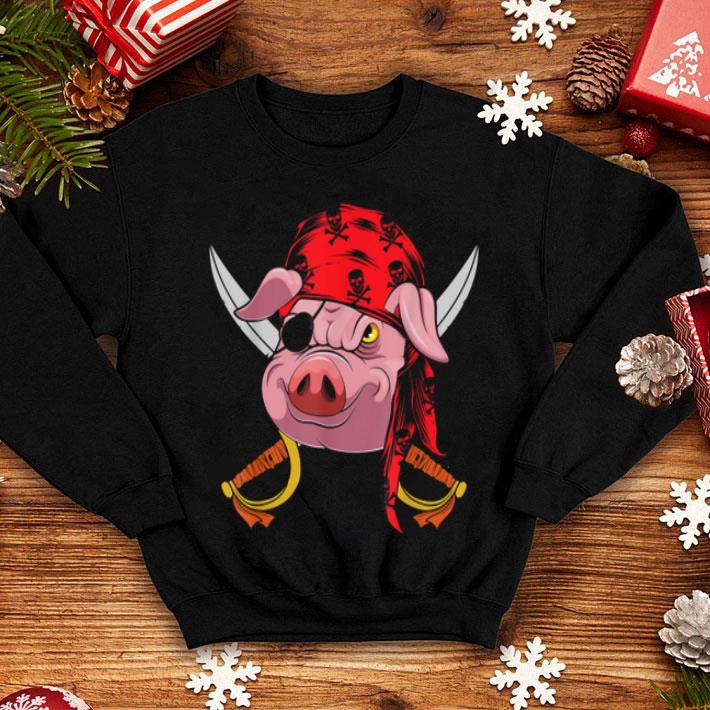 Original One Eyed Pirate Halloween Costume Pig shirt 4 - Original One Eyed Pirate Halloween Costume Pig shirt