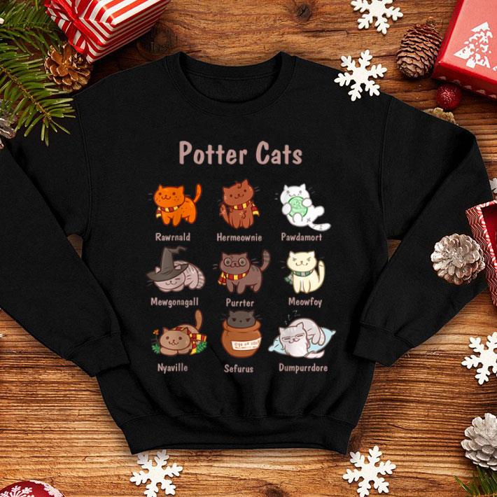 Original Potter Cats Funny Gifts For Cat Lovers shirt 4 - Original Potter Cats, Funny Gifts For Cat Lovers shirt