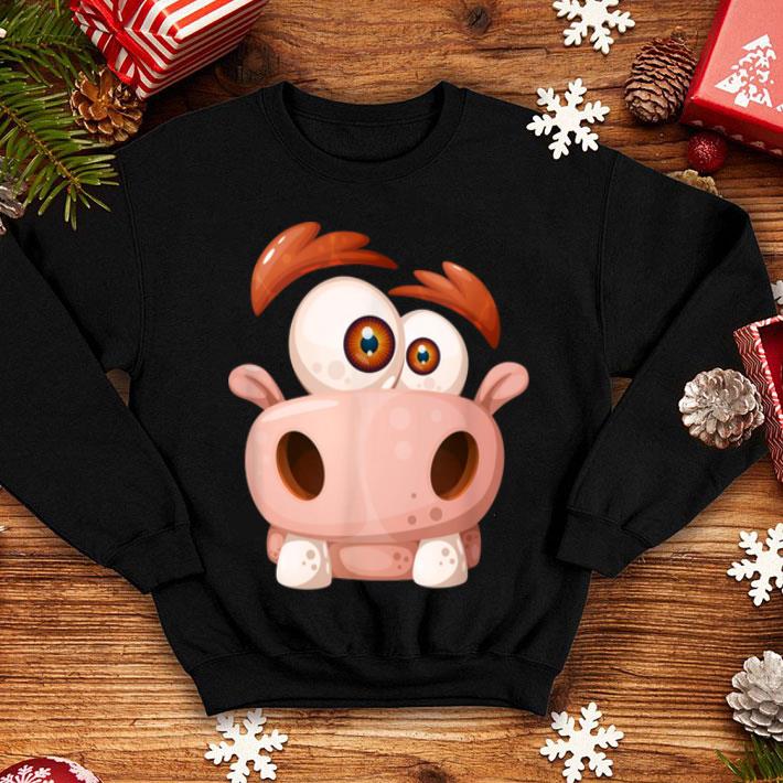Premium Demented Cow Crazy Face Fun Easy Halloween Costume shirt 4 - Premium Demented Cow Crazy Face Fun Easy Halloween Costume shirt
