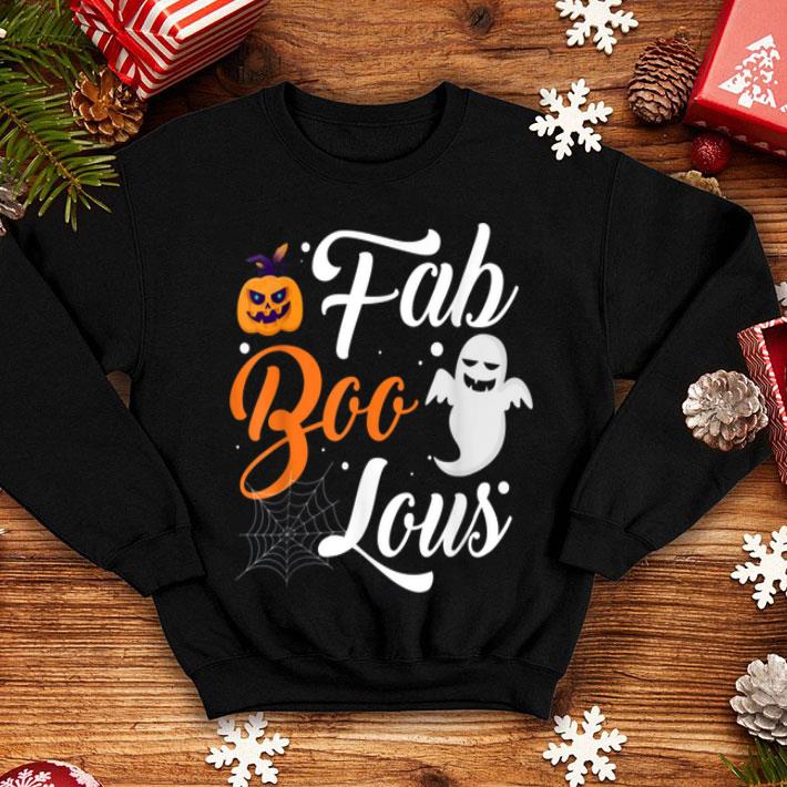 Premium Fab boo lous Halloween Costume Funny Ghost Pumpkin Gifts shirt 4 - Premium Fab-boo-lous Halloween Costume Funny Ghost Pumpkin Gifts shirt