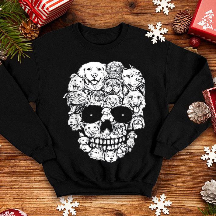 Skull Dogs Halloween Funny Halloween shirt 4 - Skull Dogs Halloween Funny Halloween shirt